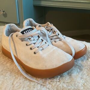 Nobull Women’s Canvas Trainer, size 6.5 color ivory